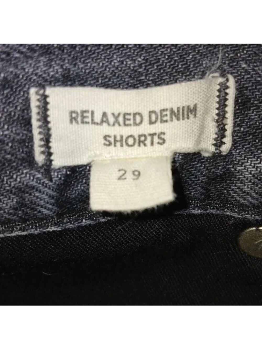 Madewell Black Relaxed Jean Shorts - Picture 5 of 6